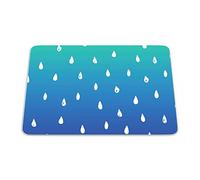 Bonamaison, Rectangular Digital Printed Mouse Mat Non-Slip Bottom for Office and Home Size: 22 x 18 cm