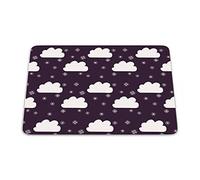 Bonamaison, Rectangular Digital Printed Mouse Mat Non-Slip Bottom for Office and Home Size: 22 x 18 cm