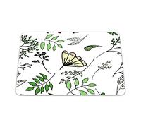 Bonamaison, Rectangular Digital Printed Mouse Mat Non-Slip Bottom for Office and Home Size: 22 x 18 cm