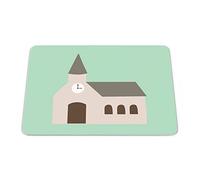 Bonamaison, Rectangular Digital Printed Mouse Mat Non-Slip Bottom for Office and Home Size: 22 x 18 cm