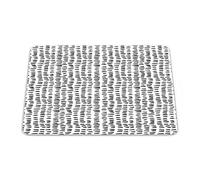 Bonamaison, Rectangular Digital Printed Mouse Mat Non-Slip Bottom for Office and Home Size: 22 x 18 cm