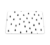 Bonamaison, Rectangular Digital Printed Mouse Mat Non-Slip Bottom for Office and Home Size: 22 x 18 cm