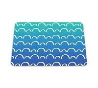 Bonamaison, Rectangular Digital Printed Mouse Mat Non-Slip Bottom for Office and Home Size: 22 x 18 cm