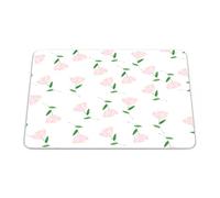 Bonamaison, Rectangular Digital Printed Mouse Mat Non-Slip Bottom for Office and Home Size: 22 x 18 cm