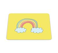 Bonamaison, Rectangular Digital Printed Mouse Mat Non-Slip Bottom for Office and Home Size: 22 x 18 cm