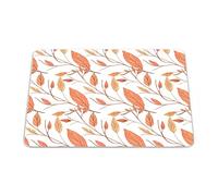 Bonamaison, Rectangular Digital Printed Mouse Mat Non-Slip Bottom for Office and Home Size: 22 x 18 cm