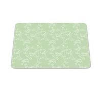 Bonamaison, Rectangular Digital Printed Mouse Mat Non-Slip Bottom for Office and Home Size: 22 x 18 cm
