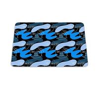Bonamaison, Rectangular Digital Printed Mouse Mat Non-Slip Bottom for Office and Home Size: 22 x 18 cm