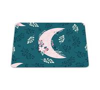 Bonamaison, Rectangular Digital Printed Mouse Mat Non-Slip Bottom for Office and Home Size: 22 x 18 cm