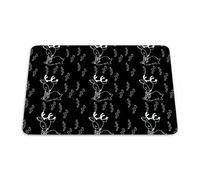 Bonamaison, Rectangular Digital Printed Mouse Mat Non-Slip Bottom for Office and Home Size: 22 x 18 cm