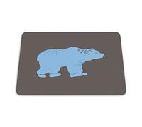 Bonamaison, Rectangular Digital Printed Mouse Mat Non-Slip Bottom for Office and Home Size: 22 x 18 cm