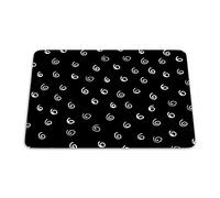 Bonamaison, Rectangular Digital Printed Mouse Mat Non-Slip Bottom for Office and Home Size: 22 x 18 cm