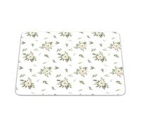 Bonamaison, Rectangular Digital Printed Mouse Mat Non-Slip Bottom for Office and Home Size: 22 x 18 cm
