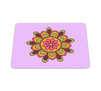 Bonamaison, Rectangular Digital Printed Mouse Mat Non-Slip Bottom for Office and Home Size: 22 x 18 cm