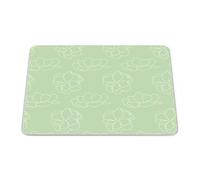 Bonamaison, Rectangular Digital Printed Mouse Mat Non-Slip Bottom for Office and Home Size: 22 x 18 cm