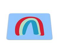 Bonamaison, Rectangular Digital Printed Mouse Mat Non-Slip Bottom for Office and Home Size: 22 x 18 cm