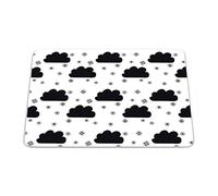 Bonamaison, Rectangular Digital Printed Mouse Mat Non-Slip Bottom for Office and Home Size: 22 x 18 cm