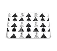 Bonamaison, Rectangular Digital Printed Mouse Mat Non-Slip Bottom for Office and Home Size: 22 x 18 cm