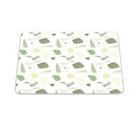 Bonamaison, Rectangular Digital Printed Mouse Mat Non-Slip Bottom for Office and Home Size: 22 x 18 cm