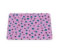 Bonamaison, Rectangular Digital Printed Mouse Mat Non-Slip Bottom for Office and Home Size: 22 x 18 cm