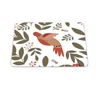 Bonamaison, Rectangular Digital Printed Mouse Mat Non-Slip Bottom for Office and Home Size: 22 x 18 cm