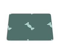 Bonamaison, Rectangular Digital Printed Mouse Mat Non-Slip Bottom for Office and Home Size: 22 x 18 cm