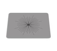 Bonamaison, Rectangular Digital Printed Mouse Mat Non-Slip Bottom for Office and Home Size: 22 x 18 cm