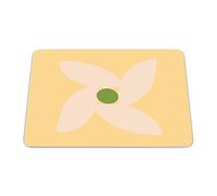 Bonamaison, Rectangular Digital Printed Mouse Mat Non-Slip Bottom for Office and Home Size: 22 x 18 cm