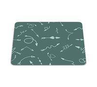 Bonamaison, Rectangular Digital Printed Mouse Mat Non-Slip Bottom for Office and Home Size: 22 x 18 cm
