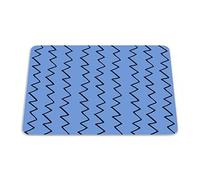Bonamaison, Rectangular Digital Printed Mouse Mat Non-Slip Bottom for Office and Home Size: 22 x 18 cm