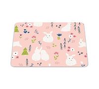 Bonamaison, Rectangular Digital Printed Mouse Mat Non-Slip Bottom for Office and Home Size: 22 x 18 cm