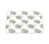 Bonamaison, Rectangular Digital Printed Mouse Mat Non-Slip Bottom for Office and Home Size: 22 x 18 cm