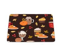 Bonamaison, Rectangular Digital Printed Mouse Mat Non-Slip Bottom for Office and Home Size: 22 x 18 cm