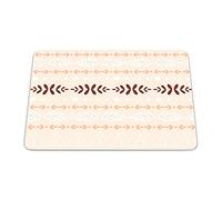 Bonamaison, Rectangular Digital Printed Mouse Mat Non-Slip Bottom for Office and Home Size: 22 x 18 cm