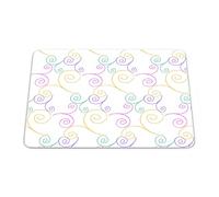Bonamaison, Rectangular Digital Printed Mouse Mat Non-Slip Bottom for Office and Home Size: 22 x 18 cm