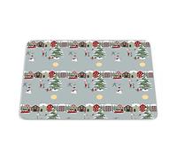 Bonamaison, Rectangular Digital Printed Mouse Mat Non-Slip Bottom for Office and Home Size: 22 x 18 cm
