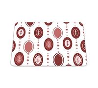 Bonamaison, Rectangular Digital Printed Mouse Mat Non-Slip Bottom for Office and Home Size: 22 x 18 cm