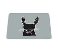 Bonamaison, Rectangular Digital Printed Mouse Mat Non-Slip Bottom for Office and Home Size: 22 x 18 cm