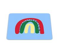 Bonamaison, Rectangular Digital Printed Mouse Mat Non-Slip Bottom for Office and Home Size: 22 x 18 cm
