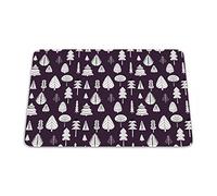 Bonamaison, Rectangular Digital Printed Mouse Mat Non-Slip Bottom for Office and Home Size: 22 x 18 cm