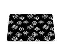 Bonamaison, Rectangular Digital Printed Mouse Mat Non-Slip Bottom for Office and Home Size: 22 x 18 cm
