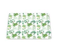 Bonamaison, Rectangular Digital Printed Mouse Mat Non-Slip Bottom for Office and Home Size: 22 x 18 cm