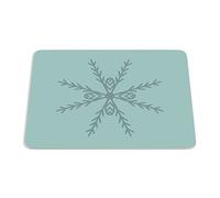 Bonamaison, Rectangular Digital Printed Mouse Mat Non-Slip Bottom for Office and Home Size: 22 x 18 cm