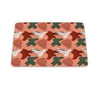 Bonamaison, Rectangular Digital Printed Mouse Mat Non-Slip Bottom for Office and Home Size: 22 x 18 cm
