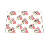 Bonamaison, Rectangular Digital Printed Mouse Mat Non-Slip Bottom for Office and Home Size: 22 x 18 cm
