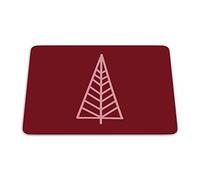 Bonamaison, Rectangular Digital Printed Mouse Mat Non-Slip Bottom for Office and Home Size: 22 x 18 cm