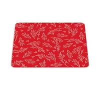 Bonamaison, Rectangular Digital Printed Mouse Mat Non-Slip Bottom for Office and Home Size: 22 x 18 cm
