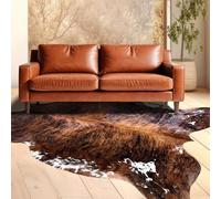 bonanza leathers Genuine Cowhide Rug Dark Brindle Size S/L/XL 5X6/6X7/7X8 FT (7x8)