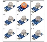 BONATECH 9 in 1 Sensor Modules Kit Project Super Starter Kits for Gas Detection
