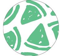 Bonateks, Round Digital Printed Mouse Pad, Non-Slip Base, for Office and Home, Diameter:22cm